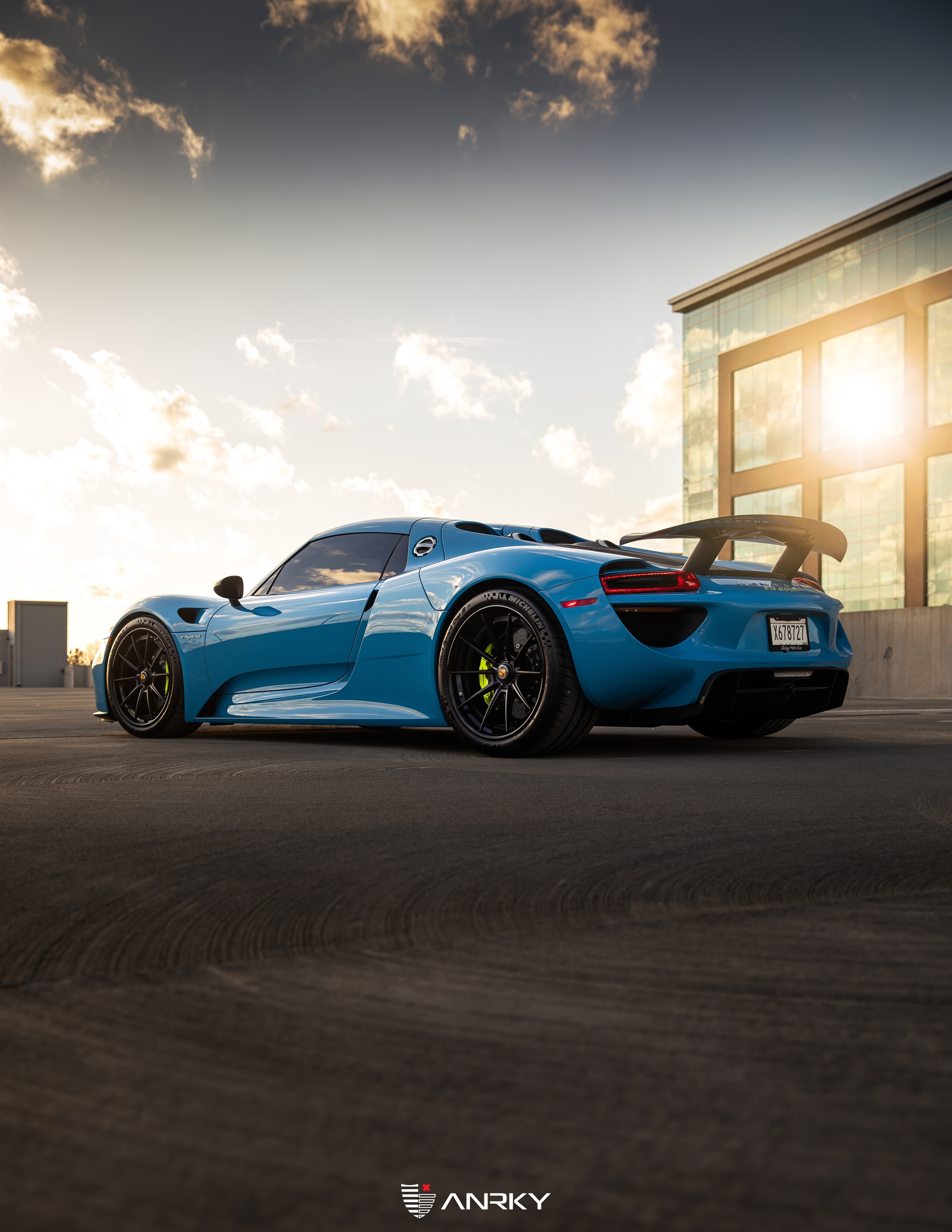 Porsche 918 Spyder – AN38 SeriesTHREE – Anrky Wheels