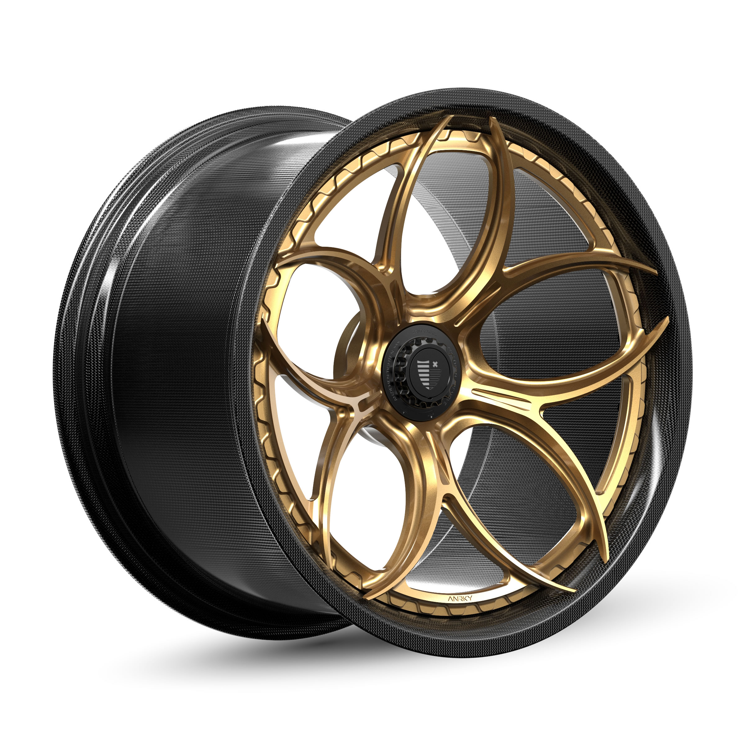 ANRKY C-X0 Centerlock Series Two Carbon Forged Wheels